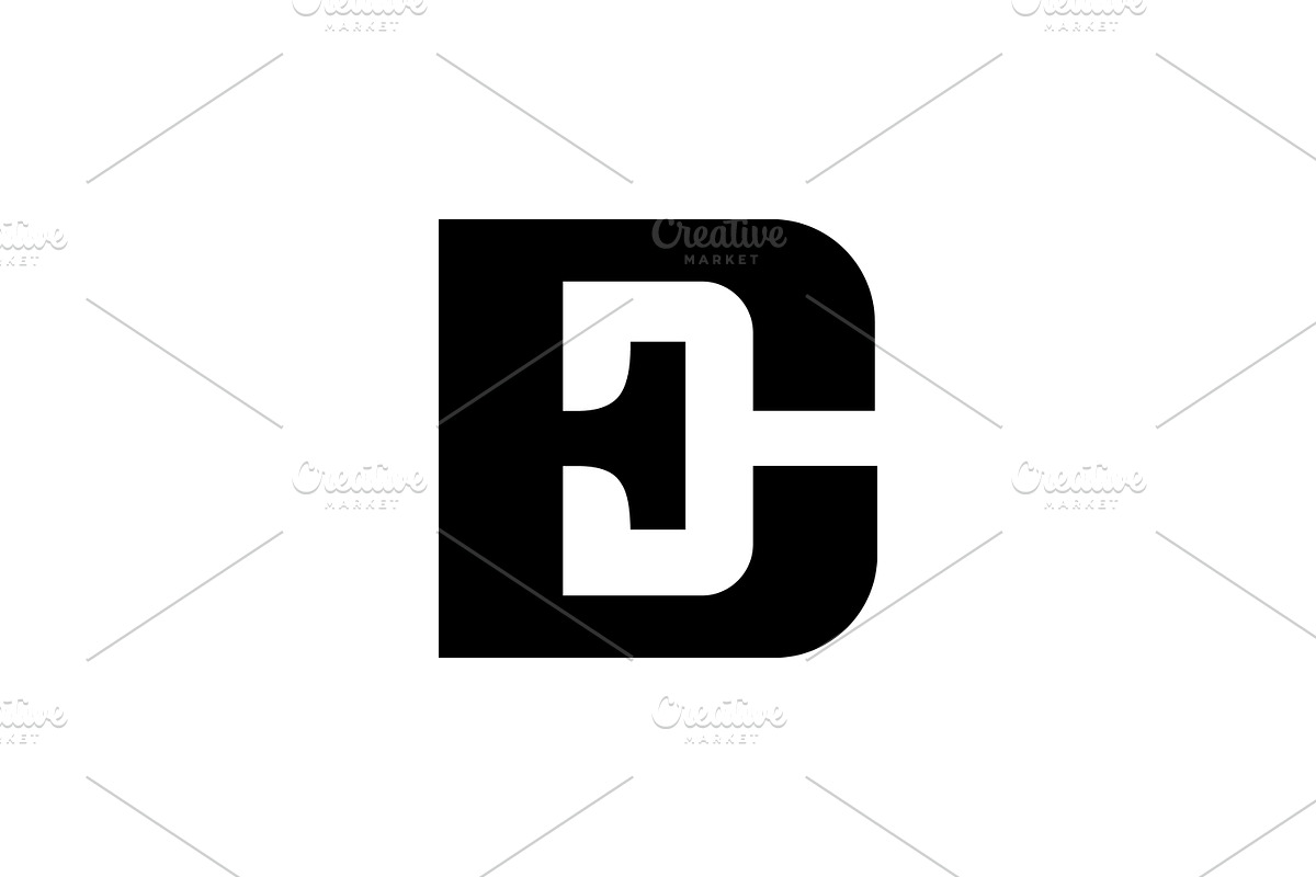 Letter E or ED Monogram Logo, a Branding & Logo Template by ganuDESIGN (Photo 2 of 2)