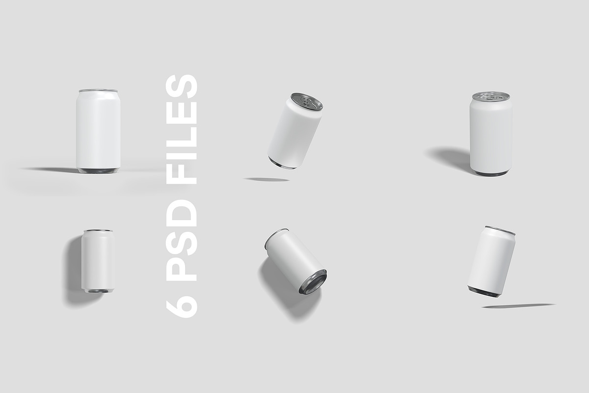 Soda Can Mockup, a Cups & Container Mockup by graphiccrew (Photo 12 of 12)