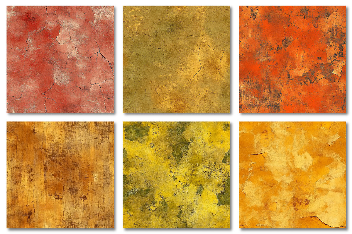 Autumn Grunge Texture Digital Paper, a Texture Graphic by Dream Creation