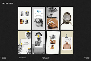 PURE / Stories Social Media KIT, a Social Media Template by Pixel And Oblivé