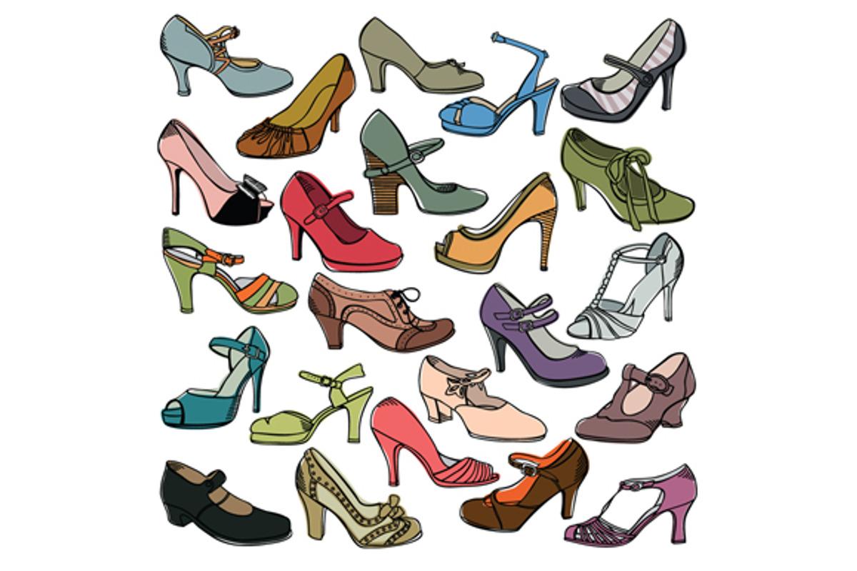 Retro shoes