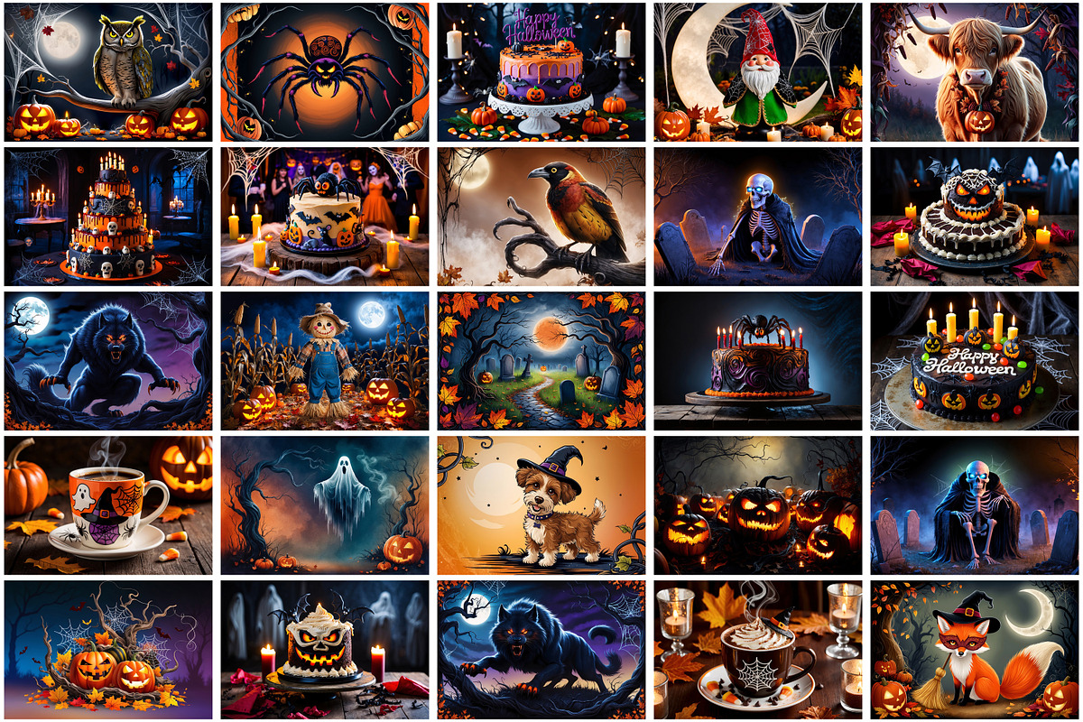 Halloween Background, a Background Graphic by Forhadx5 (Photo 7 of 14)