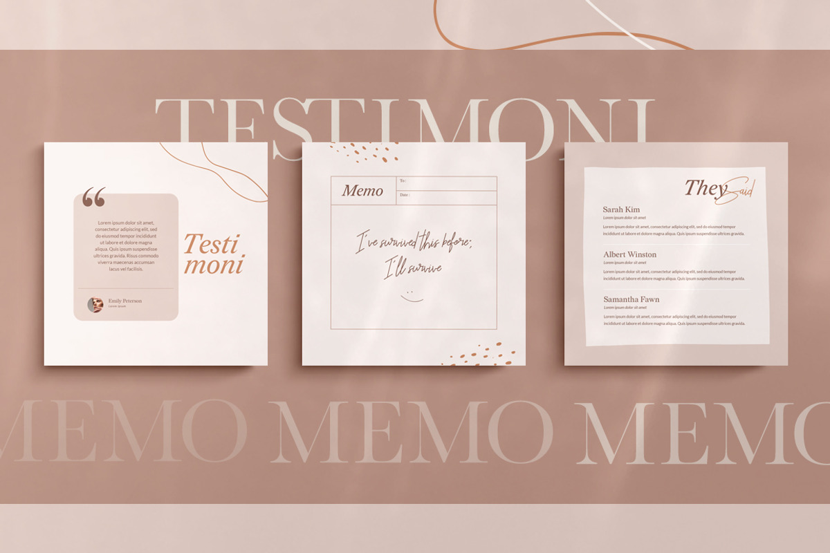 Wellness Instagram Creator CANVA PS, a Social Media Template by Eviory (Photo 37 of 48)