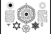 Alchemical sigil collection, an Object Graphic by Victoria Bat (Thumbnail 4 of 5)