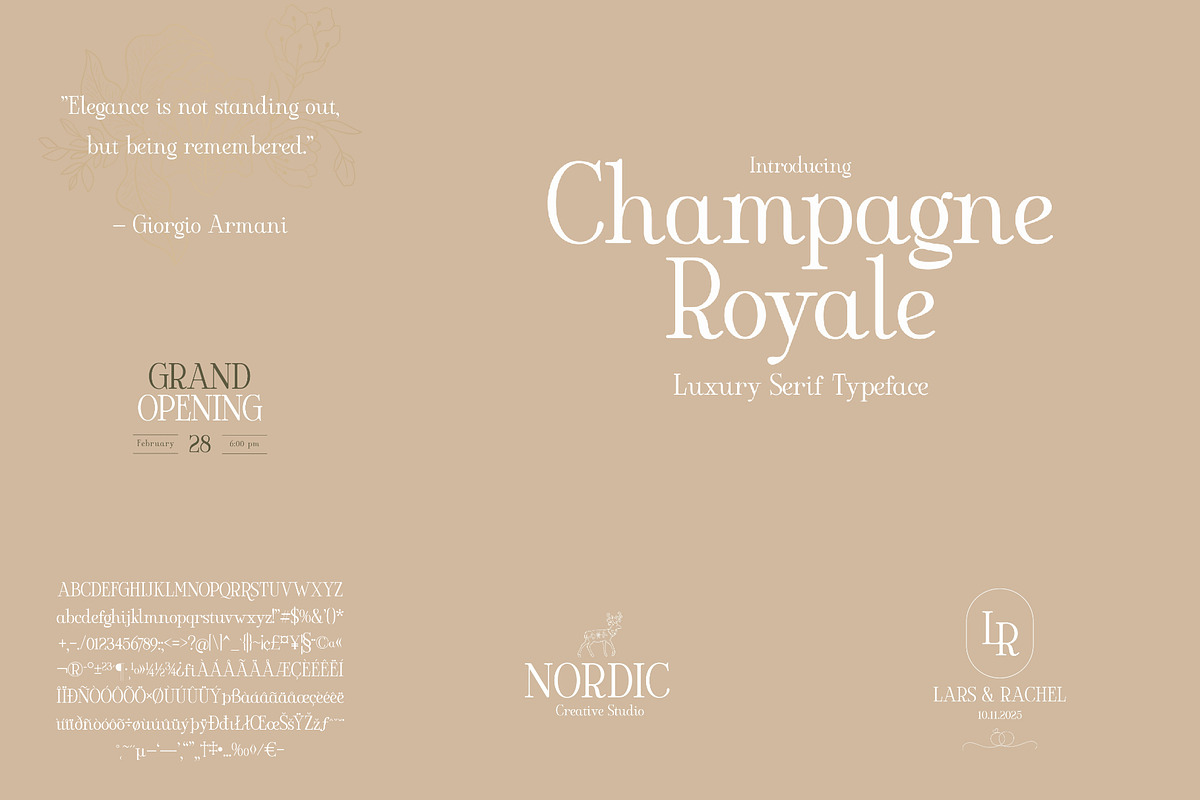 Andersonian Aesthetic Font Bundle, a Sans Serif Font by HipFonts (Photo 5 of 10)