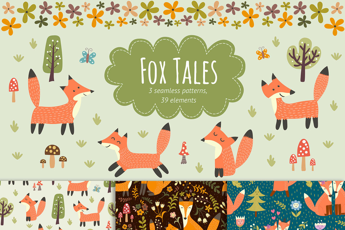 88% OFF! Awesome Graphic Bundle, an Animal Illustration by Gulnara Sabirova (Photo 2 of 28)