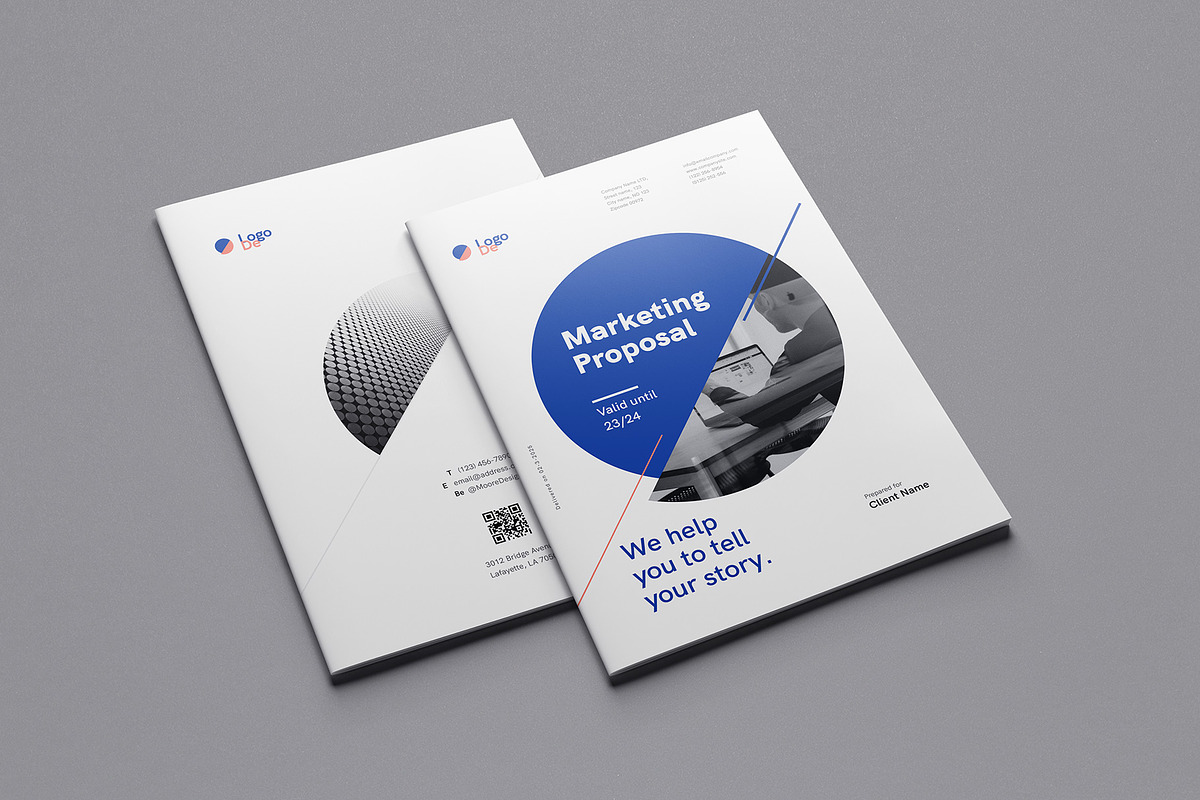 Marketing Proposal | InDesign, Word, a Brochure Template by BrochuresFactory (Photo 12 of 12)