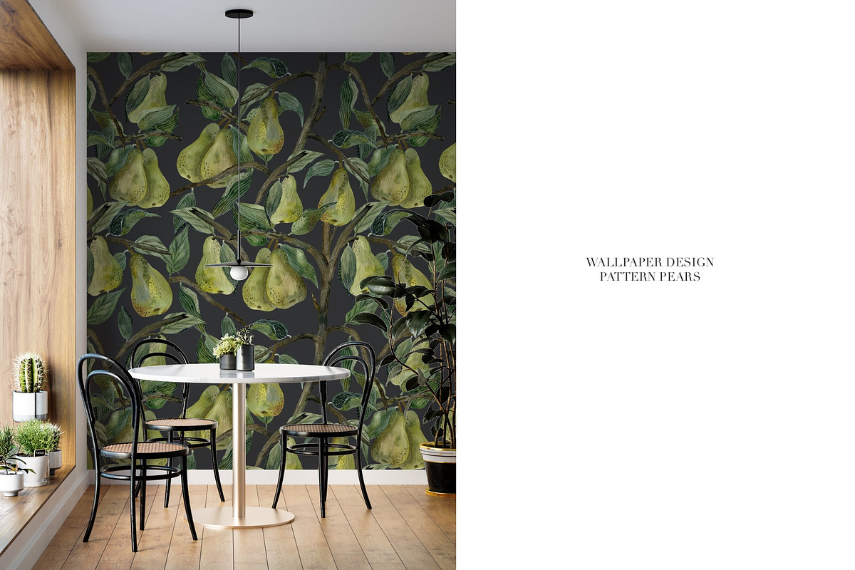 Pattern Pears, a Pattern Graphic by PASHKOVA (Photo 4 of 14)
