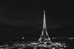Night in Paris, Eiffel Tower