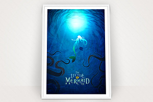 Little Mermaid Poster Graphic