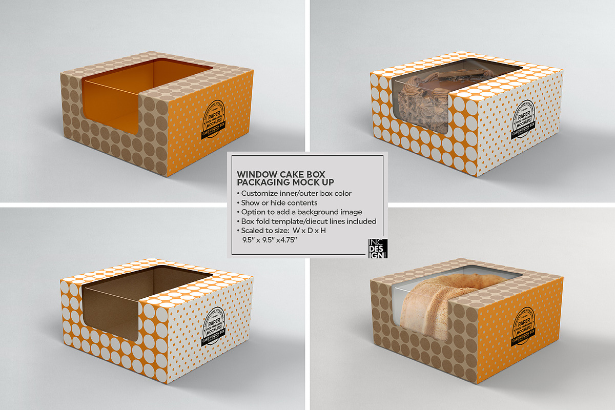 VOL.6: Food Box Packaging Mockups, a Cups & Container Mockup by INCDesign (Photo 17 of 20)