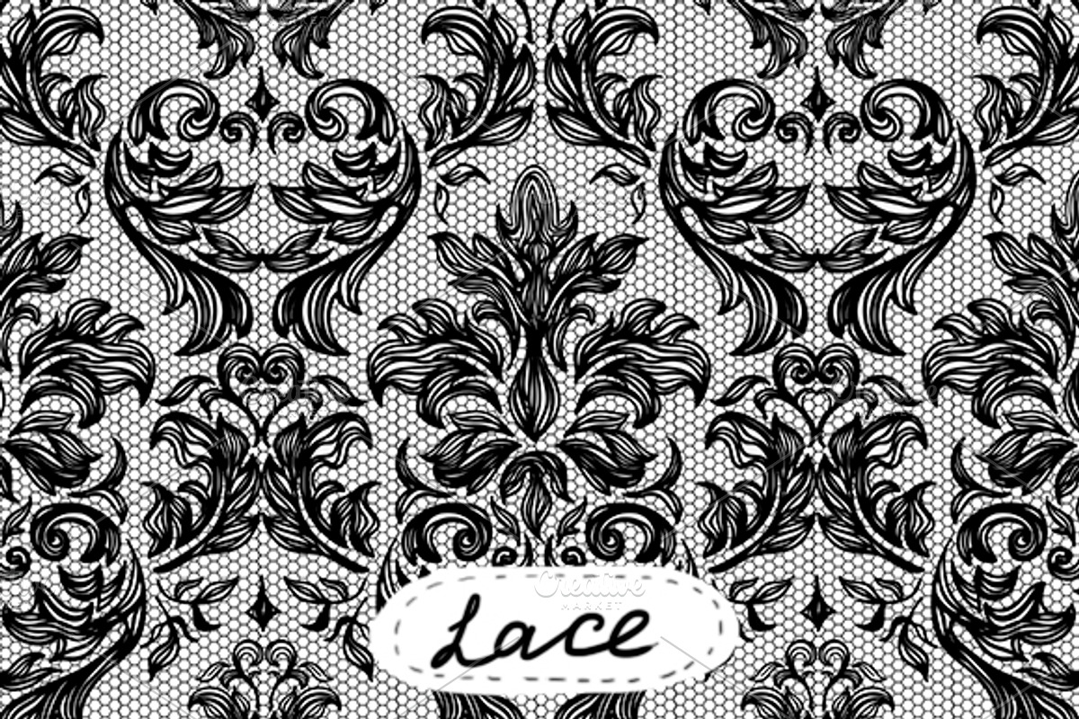 Vintage lace background