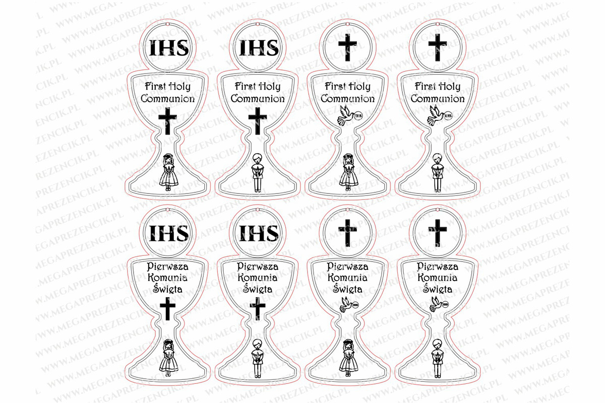 Chalice for First Holy Communion Las, a Pattern Graphic by MegaPrezencik (Photo 6 of 7)