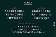 Lancar, a Sans Serif Font by twinstd (Thumbnail 12 of 13)