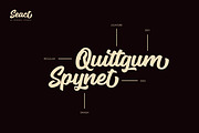 Seact, a Script Font by Runsell Studio (Thumbnail 2 of 7)