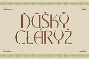 CS Marius Disco, a Serif Font by Craft Supply Co. (Thumbnail 6 of 8)