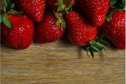 high resolution photo: strawberries, a Food & Drink Photo by Designer's best friend