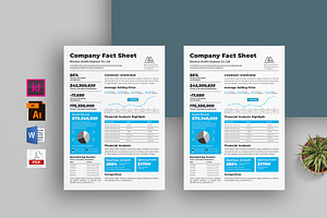 Company Fact Sheet | Word & Indesign