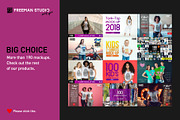 Teenager T-Shirt Mock-Up Set, a Shirt Mockup by Freeman Studio (Thumbnail 9 of 14)