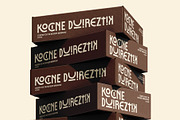 Makura Rough Artifact Display Font, a Sans Serif Font by Heinzel Std (Thumbnail 4 of 11)