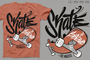 Skate board t-shirt graphics, a Graphic by Urbanshop (Thumbnail 3 of 3)