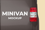 Mini Van Mockup - 6 views, an Advertising Mockup by Illusiongraphic (Thumbnail 15 of 20)