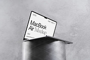 Realistic MacBook Air Mockup PSD, a Mac Mockup by Feel This (Thumbnail 1 of 2)