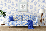 Tenerife Floral Millefleurs Patterns, a Pattern Graphic by Rose Design (Thumbnail 5 of 10)