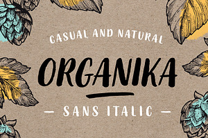 Organika Sans Italic