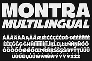 Montra - Bold Sans Display Font, a Sans Serif Font by Surplus Type Co (Thumbnail 9 of 9)
