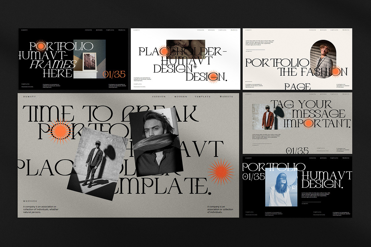 Humavt Google Slide Template, a Presentation Template by slidenotion (Photo 7 of 8)