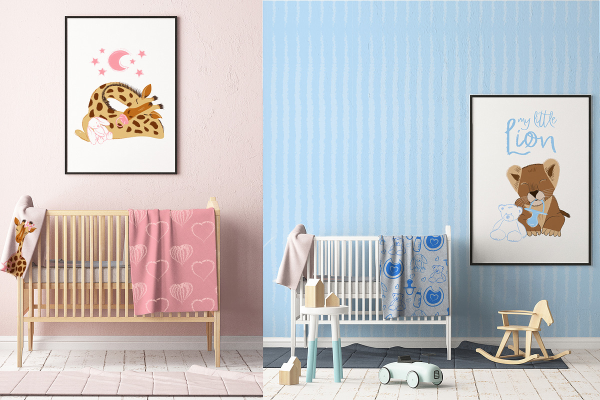 BABY SAFARI CREATOR Collection, an Animal Illustration by MM Studio (Photo 4 of 8)