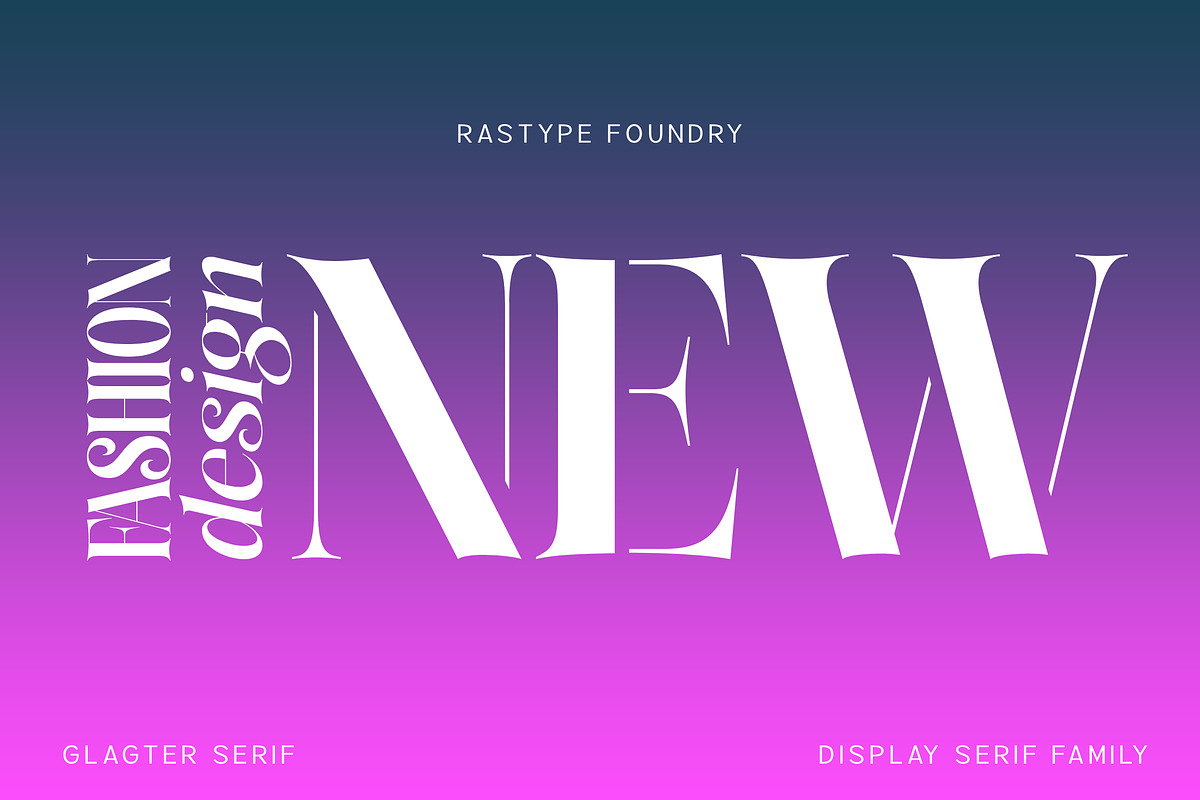 Glagter Normal - Family Font, a Serif Font by Rastype (Photo 9 of 15)