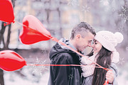 UPDATED Snowflakes Winter Kisses, an Illustration by Euonia Meraki (Thumbnail 12 of 13)