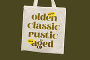 Broftin Resort Bold Serif Display, a Serif Font by timelesstype.co (Thumbnail 10 of 20)