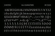 Chiston – Serif Typeface, a Serif Font by Craft Supply Co. (Thumbnail 8 of 8)