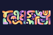 Abstract shapes and doodles set, an Object Illustration by PaperTrident (Thumbnail 2 of 5)