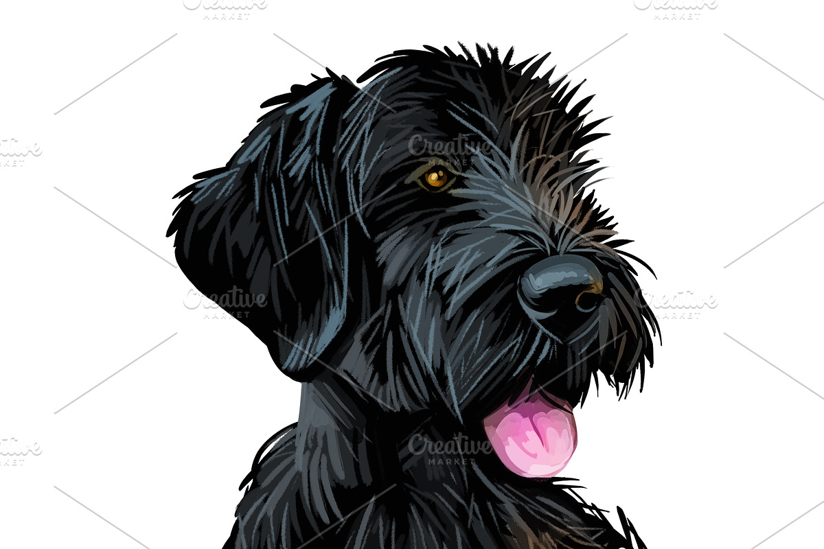 Puppies Dog Breeds Big Bundle 135Pcs, an Animal Illustration by Dneprstock (Photo 28 of 68)