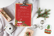 Cute cows. Watercolor Christmas set, an Object Graphic by JuliaBadeeva (Thumbnail 5 of 8)