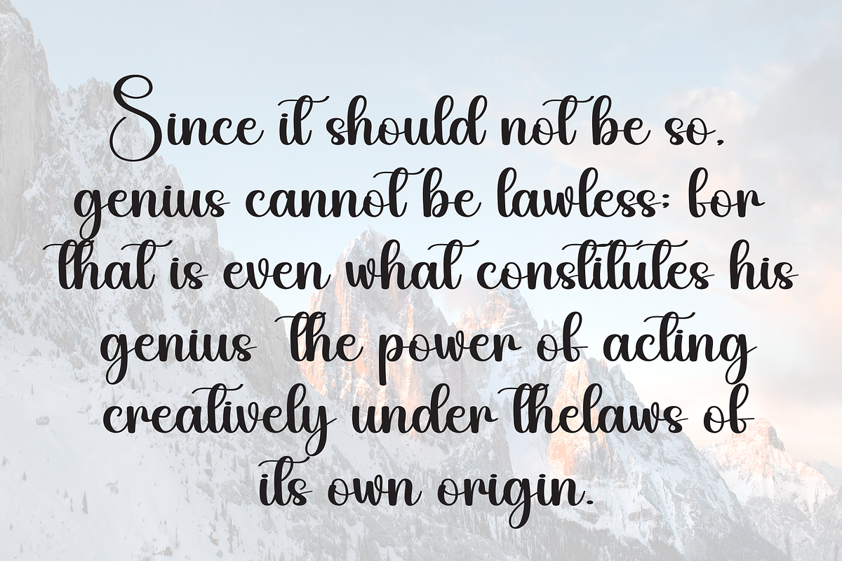 Alphabet | Script Font, a Handwritten Font by Scratchones (Photo 6 of 9)
