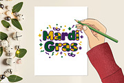Faux Yarn Mardi Gras Png Louisiana P, an Illustration by designcity5 (Thumbnail 3 of 9)