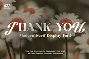 Raluweh - Modern Serif Display, a Serif Font by MaikoHatta (Thumbnail 8 of 8)