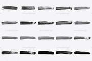 52 Acrylic Stroke Photoshop Brushes, a Brush Add-On by SimplDesign (Thumbnail 3 of 4)