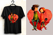 Valentine Cute Couple Clipart Bundle, an Illustration by SVGArt (Thumbnail 5 of 8)