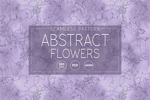 Abstract Flower - Seamless Patterns
