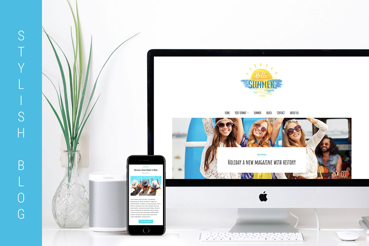 Summer Holiday - Travel Blog, a WordPress Template by EasyBlog Themes (Photo 2 of 5)