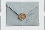 Handmade Envelope Layout with Wax, an Advertising Mockup by Custom Scene (Thumbnail 9 of 11)