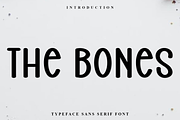 The Bones, a Script Font by FreshTypeINK (Thumbnail 1 of 7)