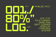 Mybloc Xyz, a Sans Serif Font by OWL KING (Thumbnail 2 of 10)