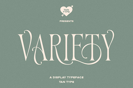 TAN - Variety, a Serif Font by TanType